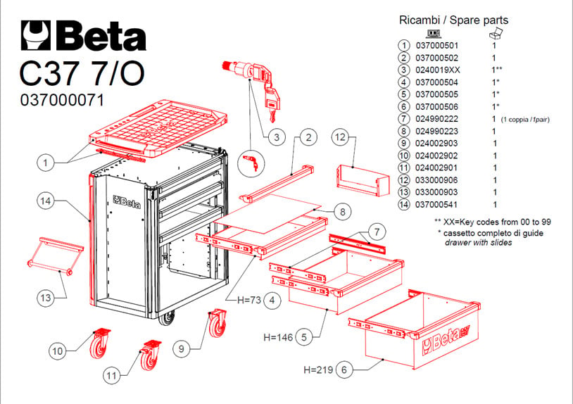 Exploded view