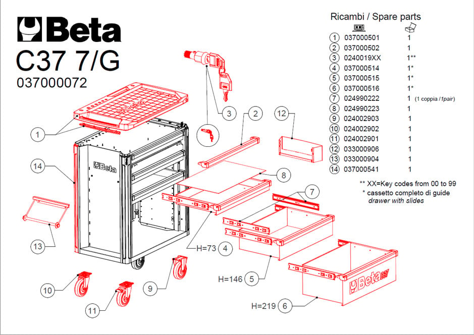 Exploded view