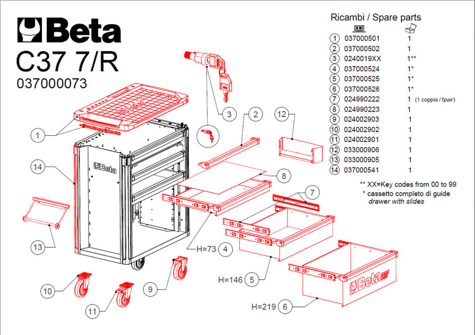 Exploded view