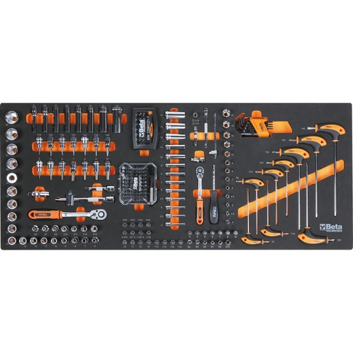 Beta | BW 2400S XL9/E-XXL | Gereedschapswagen breed model met 9 laden en 716-delig assortiment
