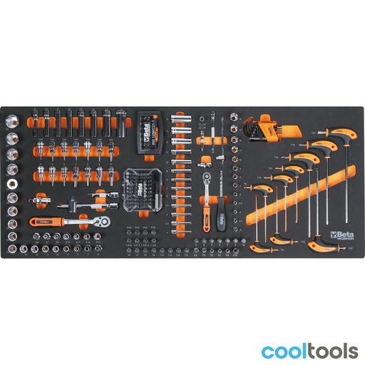 Beta BW 2400S XL9/E-XXL | Gereedschapswagen breed model met 9 laden en 716-delig assortiment