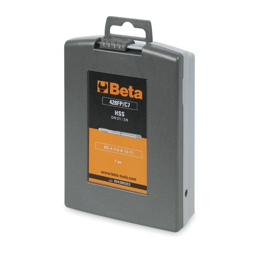 Beta | 428FP/C7 | Machinetappenset 7-delig HSS, doorlopende gaten | 004280203
