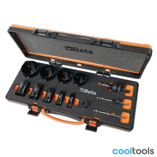 Beta | 450/C13 | Gatzagenset 13-delig voor installateurs, kunststof koffer | 004500310