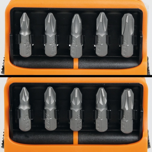Beta | 861PHZ/A10 | 10-delige bitset met magnetische bithouder, in box van zakformaat | 008610810