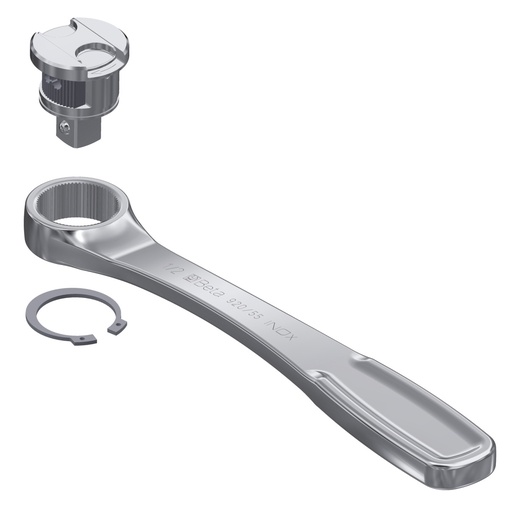 Beta | 920/55INOX | Omschakelbare ratel 1/2", 72 tanden, roestvast staal | 009203882