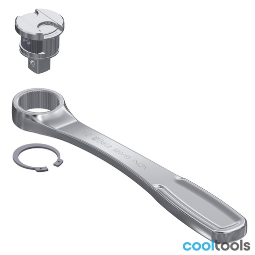 Beta | 920/55INOX | Omschakelbare ratel 1/2", 72 tanden, roestvast staal | 009203882