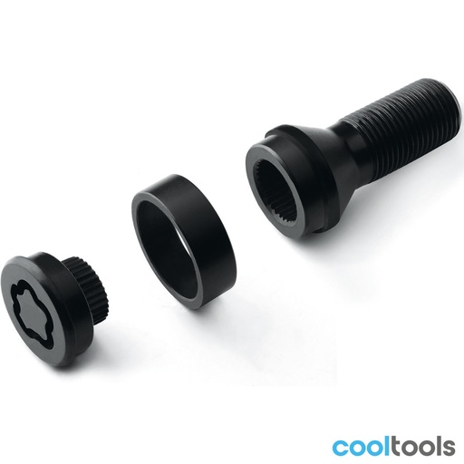 Beta | 972/C4BMW | Verwijderset voor anti-diefstalbouten met ringen, voor BMW en Mini | 009720004