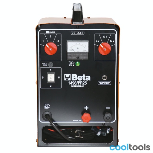 Beta | 1498/PR25 | Acculader, 6/12/24 V | 014980733