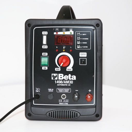 Beta | 1498/AM30 | Automatische acculader, 12/24 V | 014980740