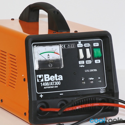 Beta 1498/AT500 - Starthulp en acculader, 12/24V - Afbeelding 2