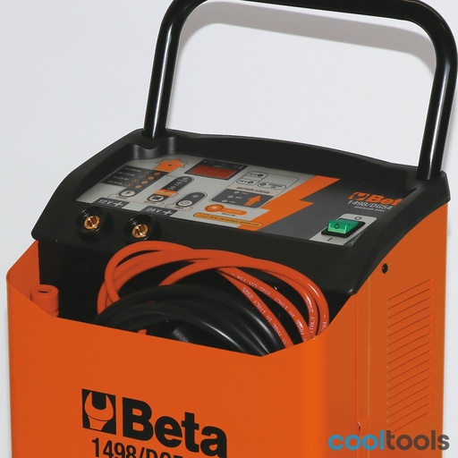 Beta | 1498/DG540E | Verrijdbare elektronische starthulp en acculader, 12/24 V | 014980770