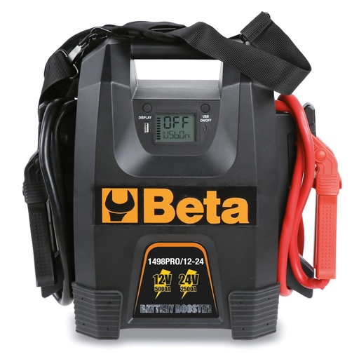 Beta | 1498PRO/12-24 | Draagbare startbooster PRO, 12/24 V | 014980824