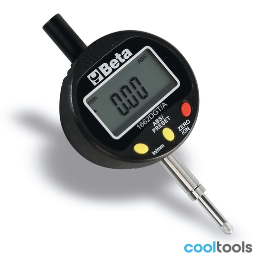 Beta | 1662DGT/A | Digitale meetklok, uitlezing tot 0,01 mm | 016620311