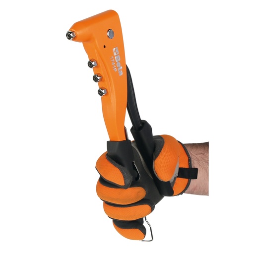 Beta | 1741P | Heavy-duty blindklinktang met 4 verschillende mondstukken | 017410303