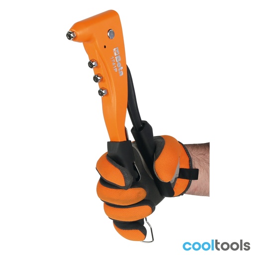 Beta | 1741P | Heavy-duty blindklinktang met 4 verschillende mondstukken | 017410303