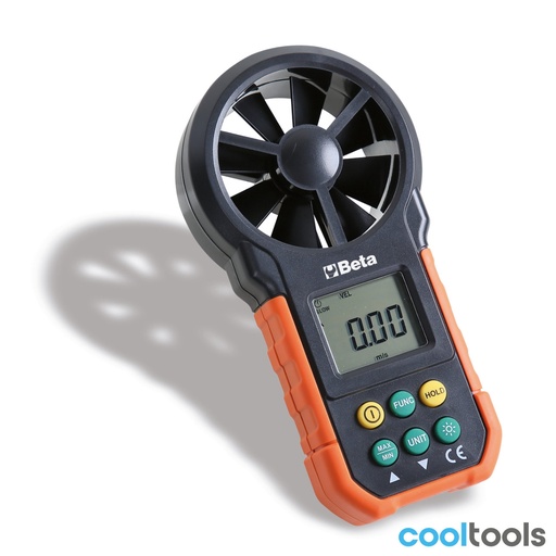 Beta | 1760WM | Digitale windmeter met ventilatorsensor, schokbestendige behuizing | 017600800