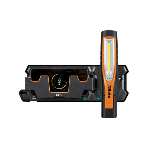 Beta | 1838SW | Scharnierende en draaibare LED-inspectielamp, draadloos oplaadbaar