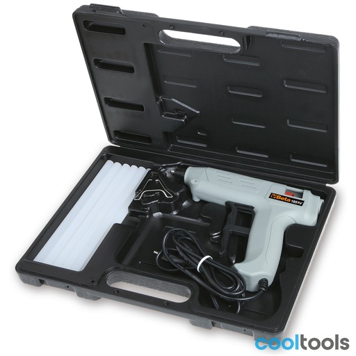 Beta | 1851VK | Elektrisch lijmpistool met 12 lijmstaven in koffer | 018510058