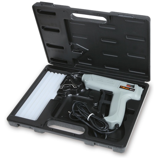 Beta | 1851VK | Elektrisch lijmpistool met 12 lijmstaven in koffer | 018510058