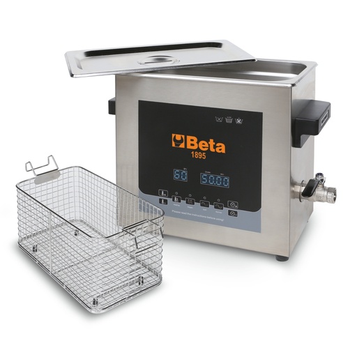 Beta | 1895/6 | Ultrasone reinigingstank, 6 liter | 018950060