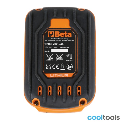 Beta | 1994B 20V-2AH | Accu lithium-ion, 20V, 2 Ah