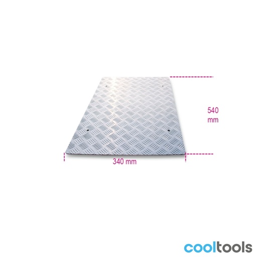 Beta | 3050/LA | Antislip metalen topplaat voor hefbrug 3050/600 | 030500062