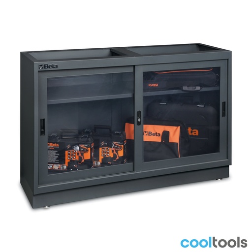 Beta | C45PRO | Vaste module met 2 polycarbonaat deuren, 1360 mm | 2.0 MAT | 045000230