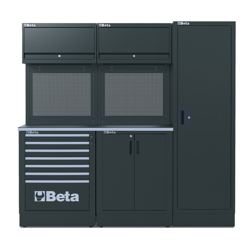 Beta | RSC50 | Werkplaatscombinatie met 223-delige gereedschapsset | RSC50 2.0 D/223UT | 050001092