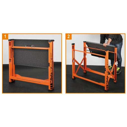 Beta | C56PL O | Opvouwbare werktafel, lichte uitvoering | 056000021