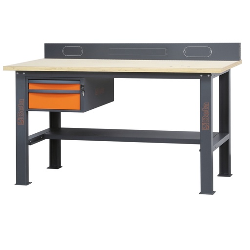 Beta | C58BAC 1,6 | Antivalrand 1,6 m, voor werkbank C58BC | 058000692