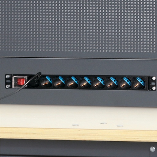 Beta | C58K/4PF-1,6M | Set 4 geperforeerde gereedschapspanelen met frame 1,6 m, voor C58BC | 058000804