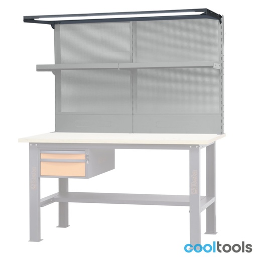 Beta | C58BLP-1,6M | LED-lamprail 1,6 m, voor werkbank C58BC | 058000850
