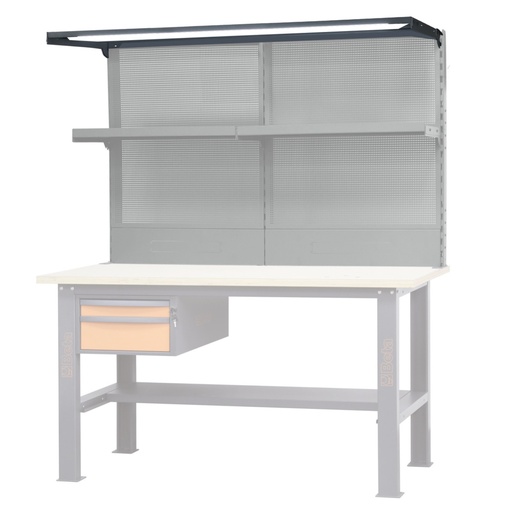 Beta | C58BLP-1,6M | LED-lamprail 1,6 m, voor werkbank C58BC | 058000850