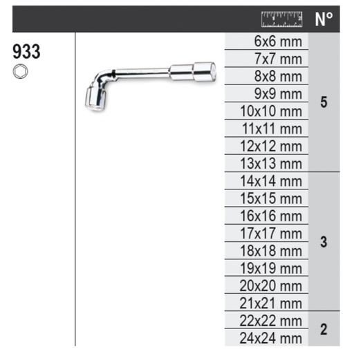 Beta | 6600 M/73 | 68-delig gereedschapsassortiment met haken, zonder paneel | 066000073