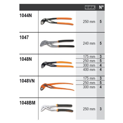 Beta | 6600 M/456 | 41-delig gereedschapsassortiment met haken, zonder paneel | 066000456