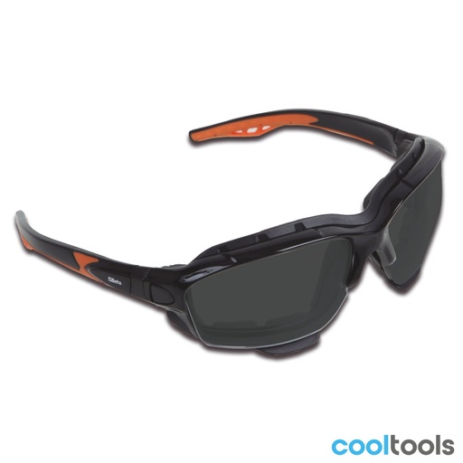 Beta | 7093BD | Veiligheidsbril met donkere polycarbonaatglazen | 070930019