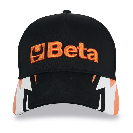 Beta | 9525TR | Truckercap met gebogen klep, zwart | 095250011