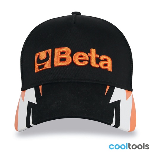 Beta | 9525TR | Truckercap met gebogen klep, zwart | 095250011