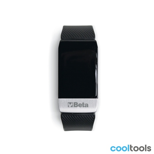 Beta | 9593SB | multifunctionele slimme armband, touchscreen, fitness tracker, hartslagmeter, stappenteller, slaapmonitoring, met siliconen band, zwart