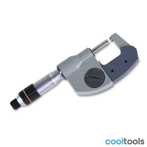Beta | 1658DGTB | Digitale buitenmicrometer IP65, uitlezing tot 0,001 mm