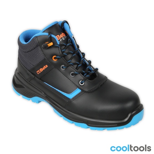 Beta | 7203BP | Veiligheidsenkelschoen BASIC PLUS, glad leer, waterafstotend, snelopeningssysteem