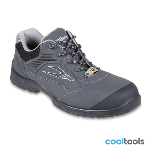Beta | 7214G | Veiligheidsschoen nubuck, waterafstotend, met slijtvaste inzetstukken bij de neus