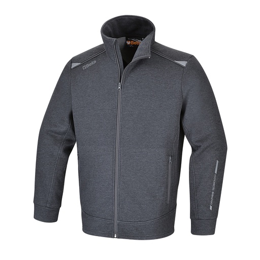 Beta | 7644GG | Stretch sweatshirt met lange mouwen, van grafeen