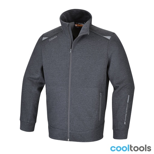 Beta | 7644GG | Stretch sweatshirt met lange mouwen, van grafeen