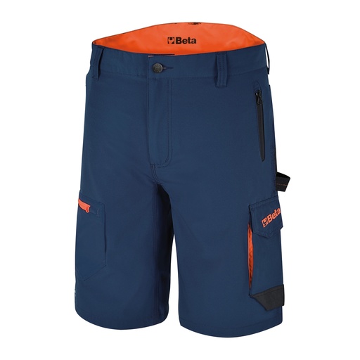 Beta | 7661B | Stretch korte werkbroek, lichtgewicht, multipocket-model, slim fit