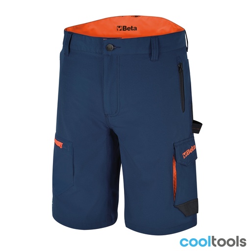 Beta | 7661B | Stretch korte werkbroek, lichtgewicht, multipocket-model, slim fit
