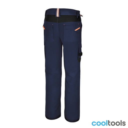 Beta | 7818BL | Werkbroek, multipocket-model, met stretch-inzetstukken, blauw