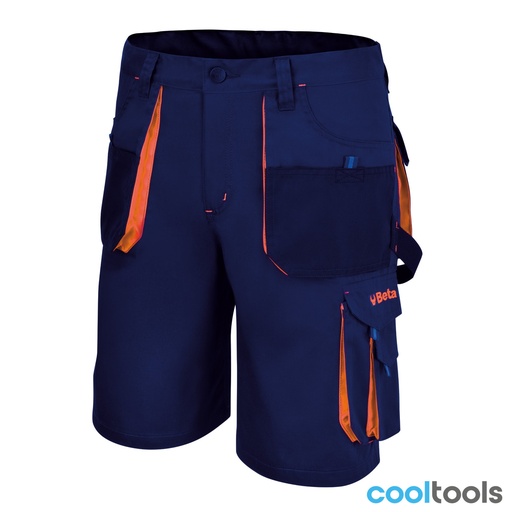 Beta | 7861B | Korte werkbroek, lichtgewicht, blauw