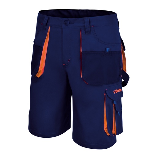 Beta | 7861B | Korte werkbroek, lichtgewicht, blauw
