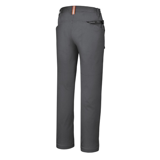 Beta | 7930MG | Werkbroek met meerdere zakken, 100% katoen, grijs